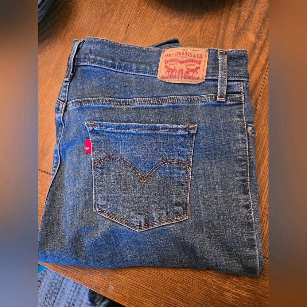 Levi Strauss 311 Shaping Skinny Capri Sz 31 With 21" Inseam. - Picture 12 of 14